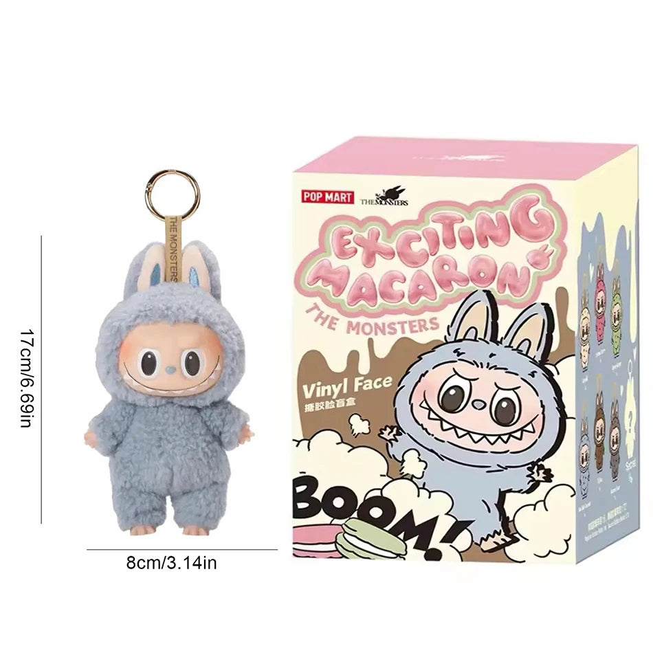 Popmart Labubu The Monsters Lisa Seme Heart Macarrr Vinyl Base Series Trendy Toy Decorations Birthday Gifts