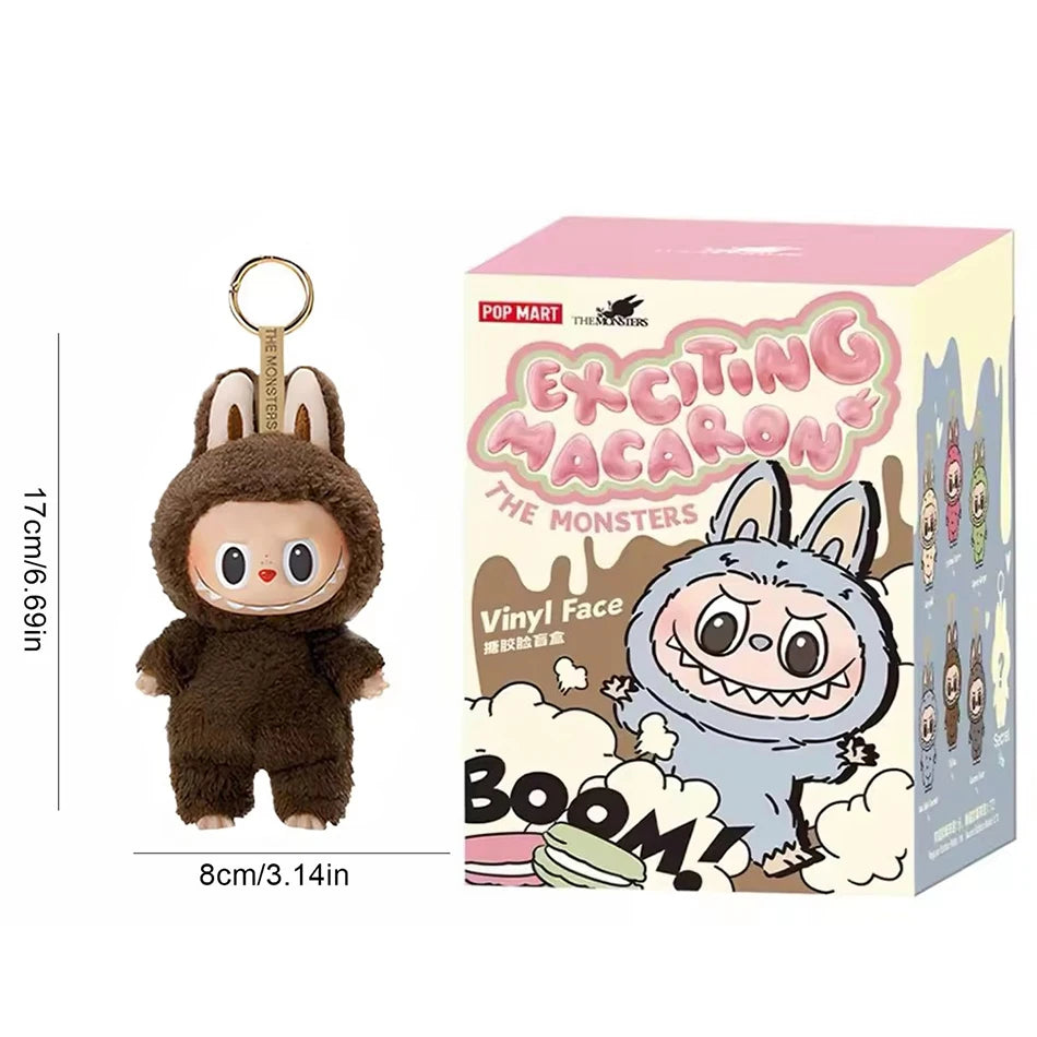 Popmart Labubu The Monsters Lisa Seme Heart Macarrr Vinyl Base Series Trendy Toy Decorations Birthday Gifts