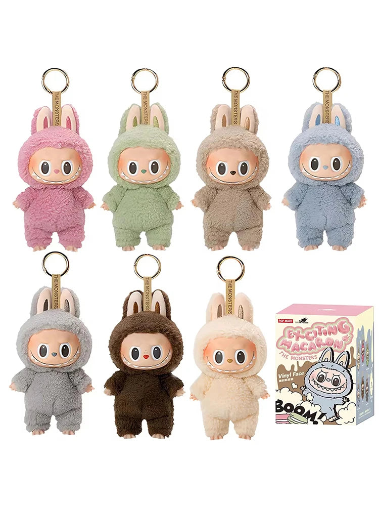 Popmart Labubu The Monsters Lisa Seme Heart Macarrr Vinyl Base Series Trendy Toy Decorations Birthday Gifts